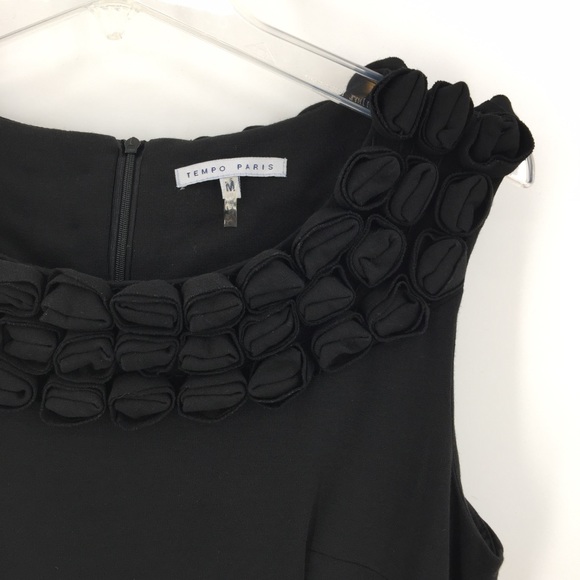 Tempo Paris Sleeveless Rosette Dress - Picture 7 of 8